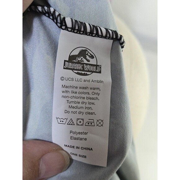 Jurassic World Headwrap Womens One Size Camouflage Polyester Spandex Dinosaur - Picture 4 of 4